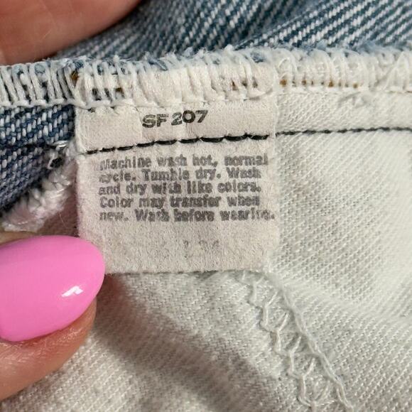 Vintage Levi’s 505 Orange Tab Talon 42 Zipper 1978‑83 USA 515 Rivet 36x34 - Picture 9 of 9